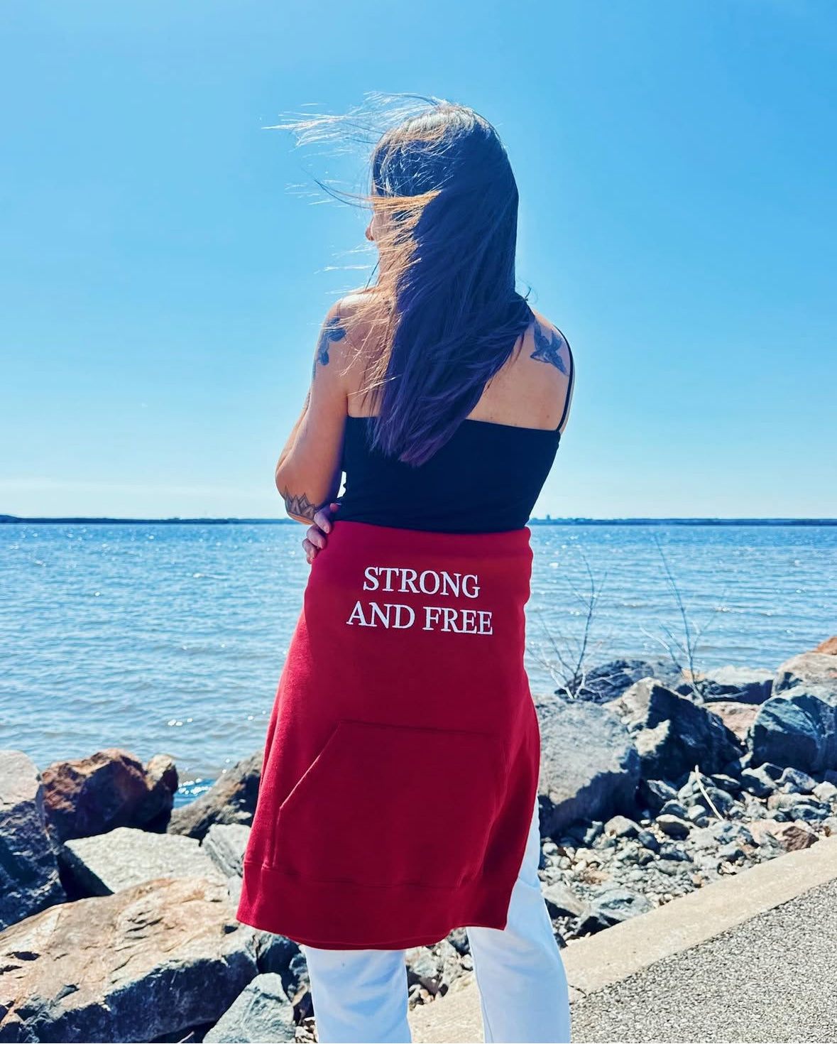 Strong & Free Hoodie (Made in Canada)