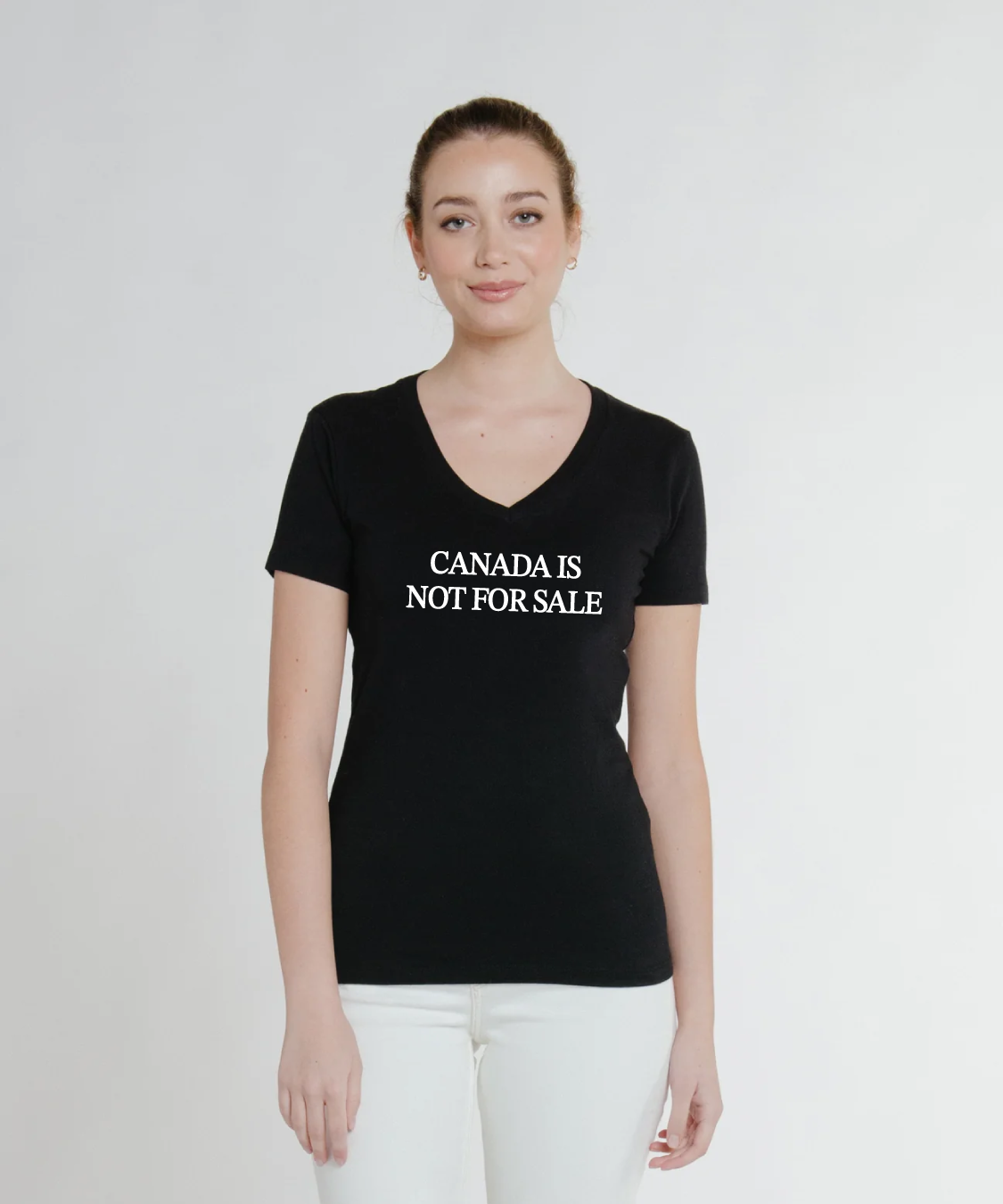 Canada is Not For Sale Ladies Tee