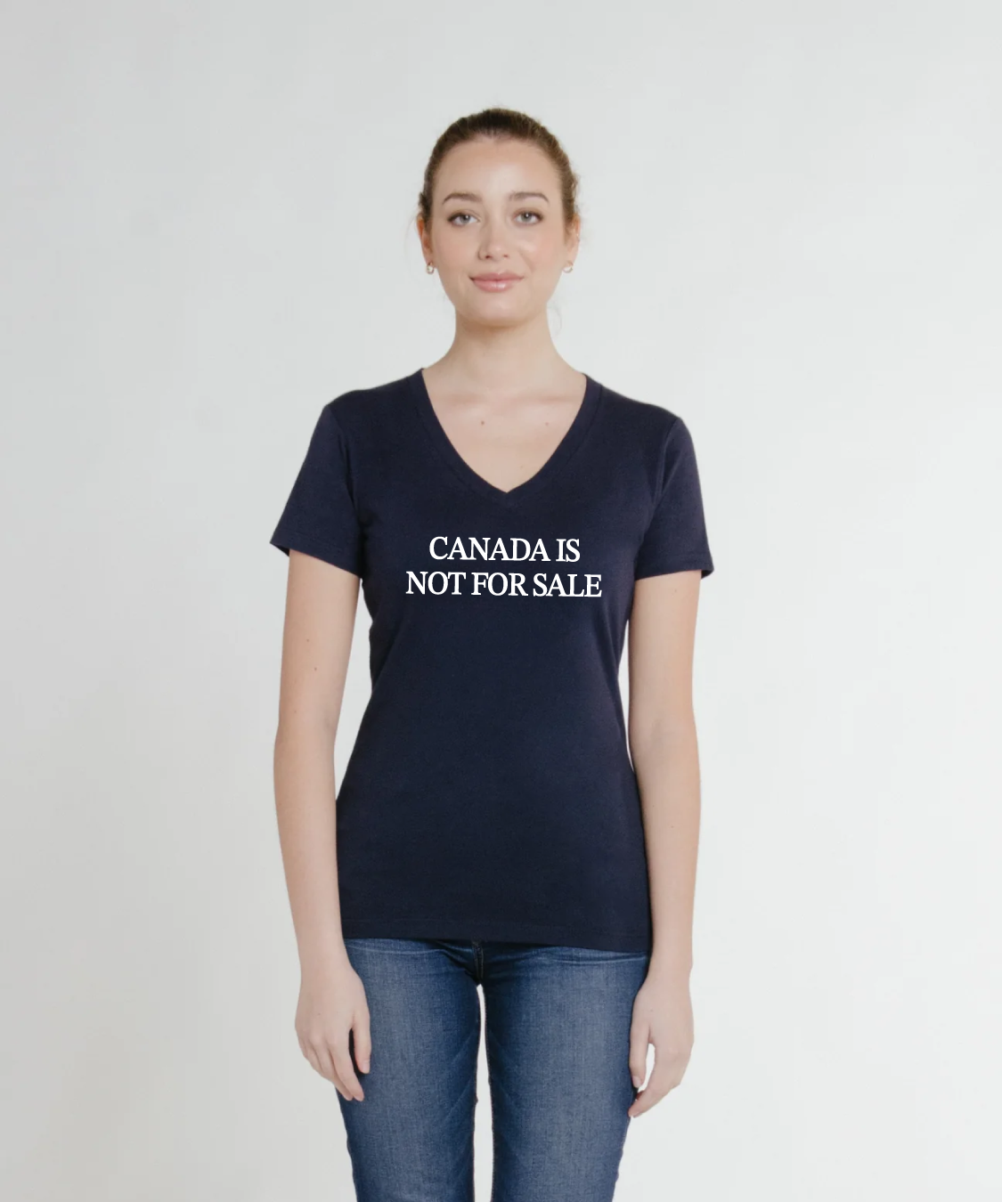 Canada is Not For Sale Ladies Tee