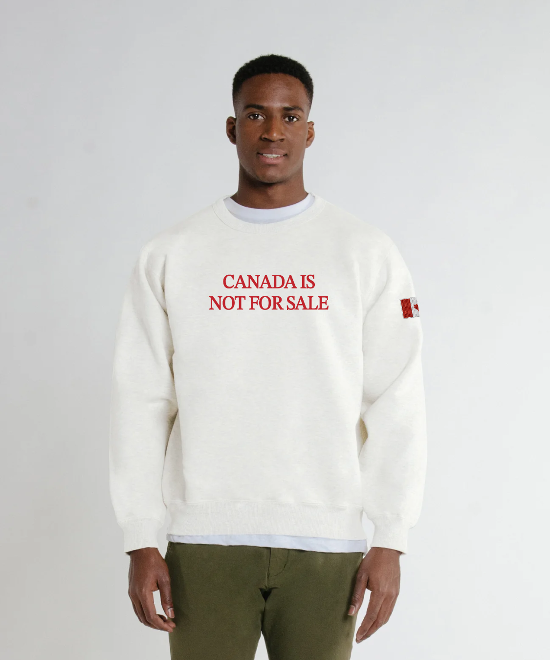 Canada is Not For Sale Crewneck