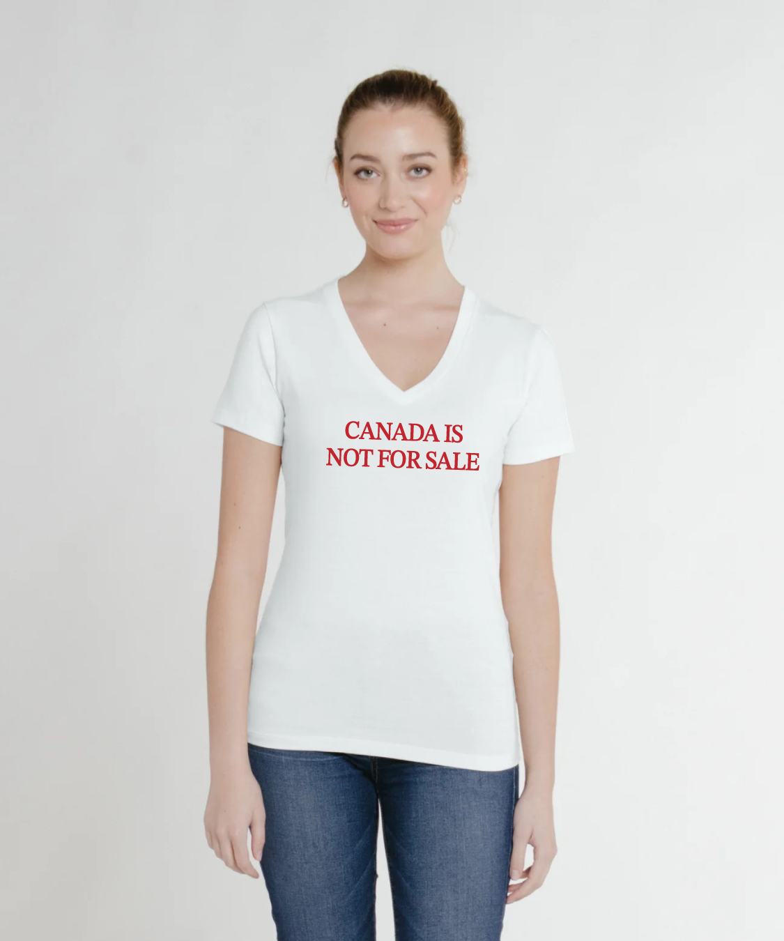 Canada is Not For Sale Ladies Tee