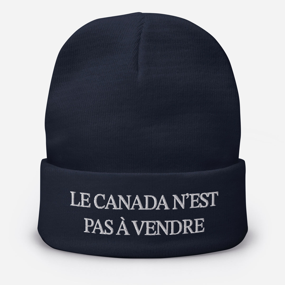 Le Canada n'est pas à vendre Merino Toque