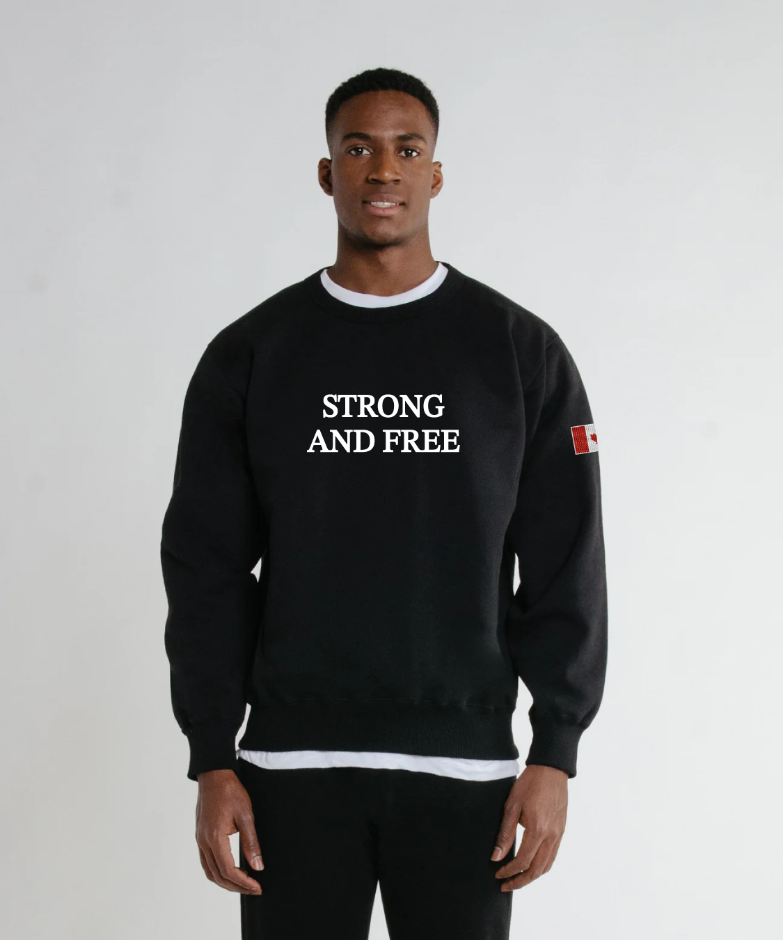 Strong and Free Crewneck