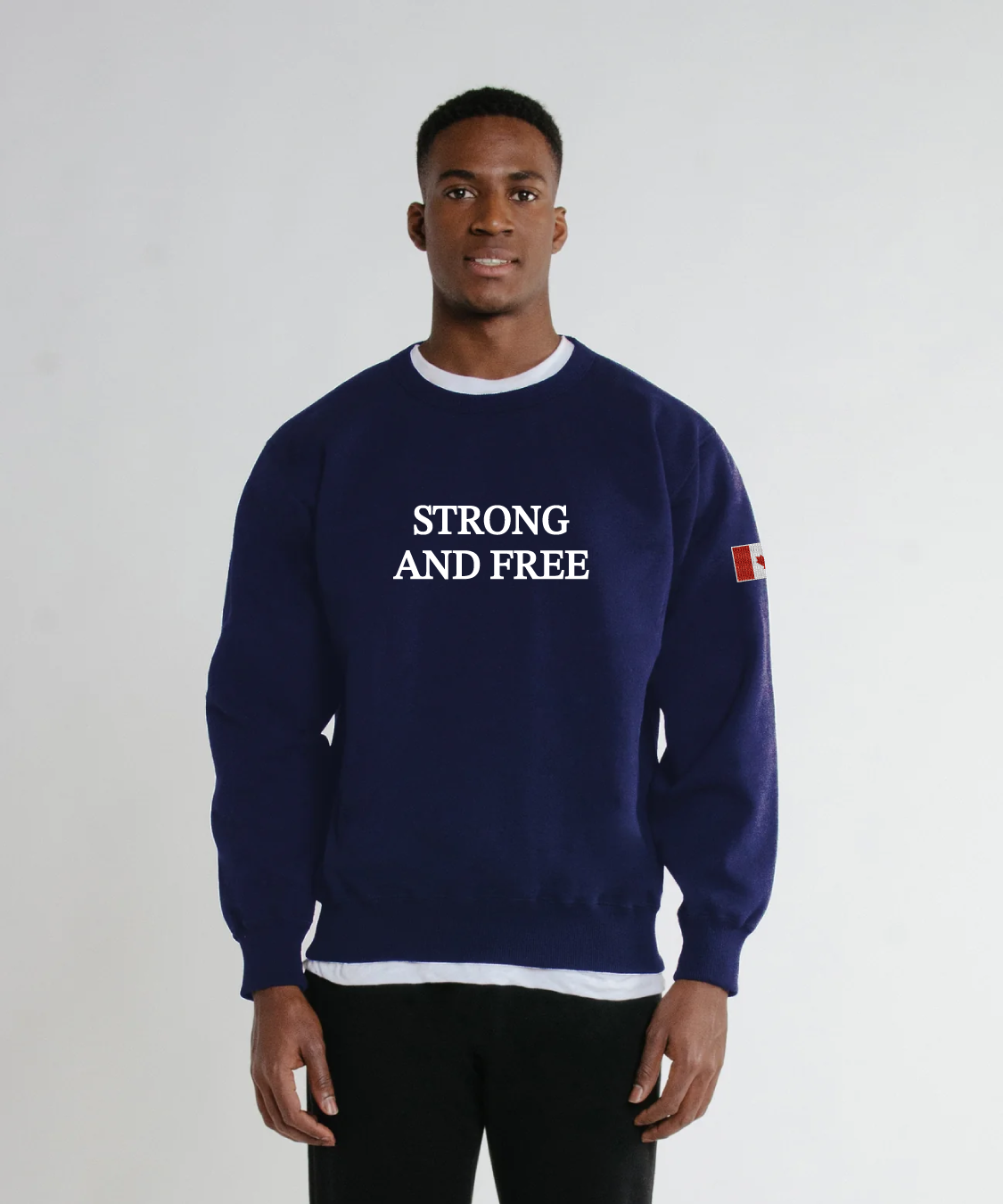 Strong and Free Crewneck
