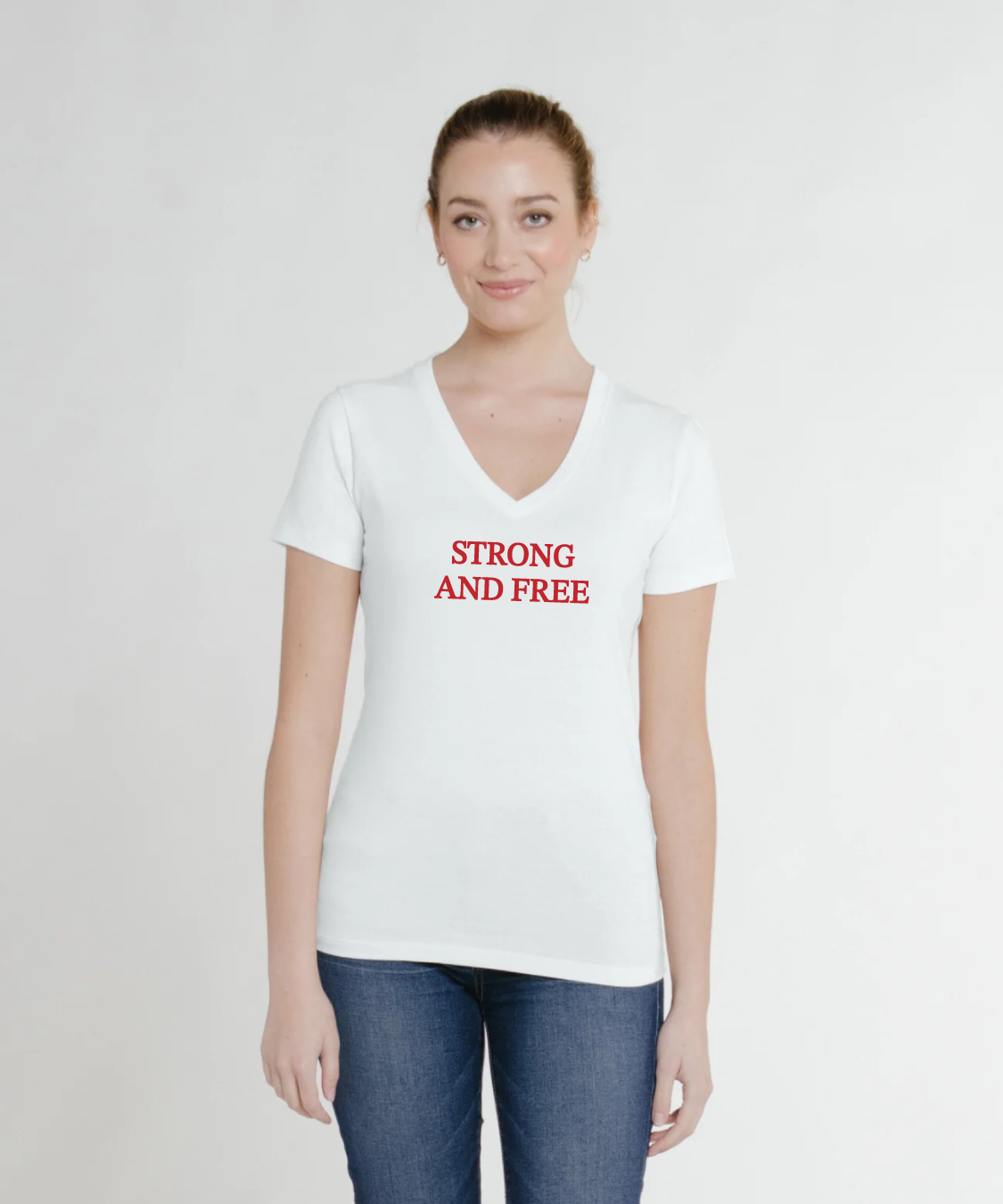 Strong and Free Ladies Tee
