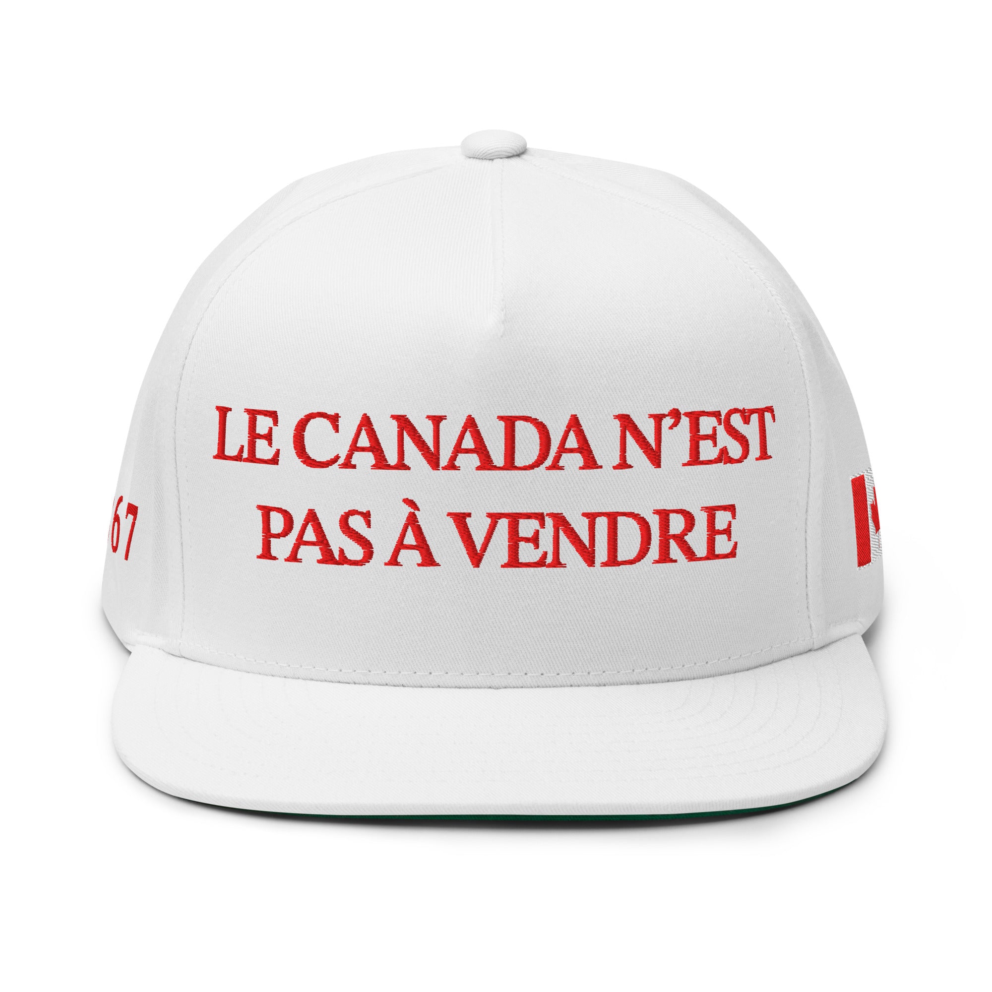 Le Canada n'est pas à vendre structured cap