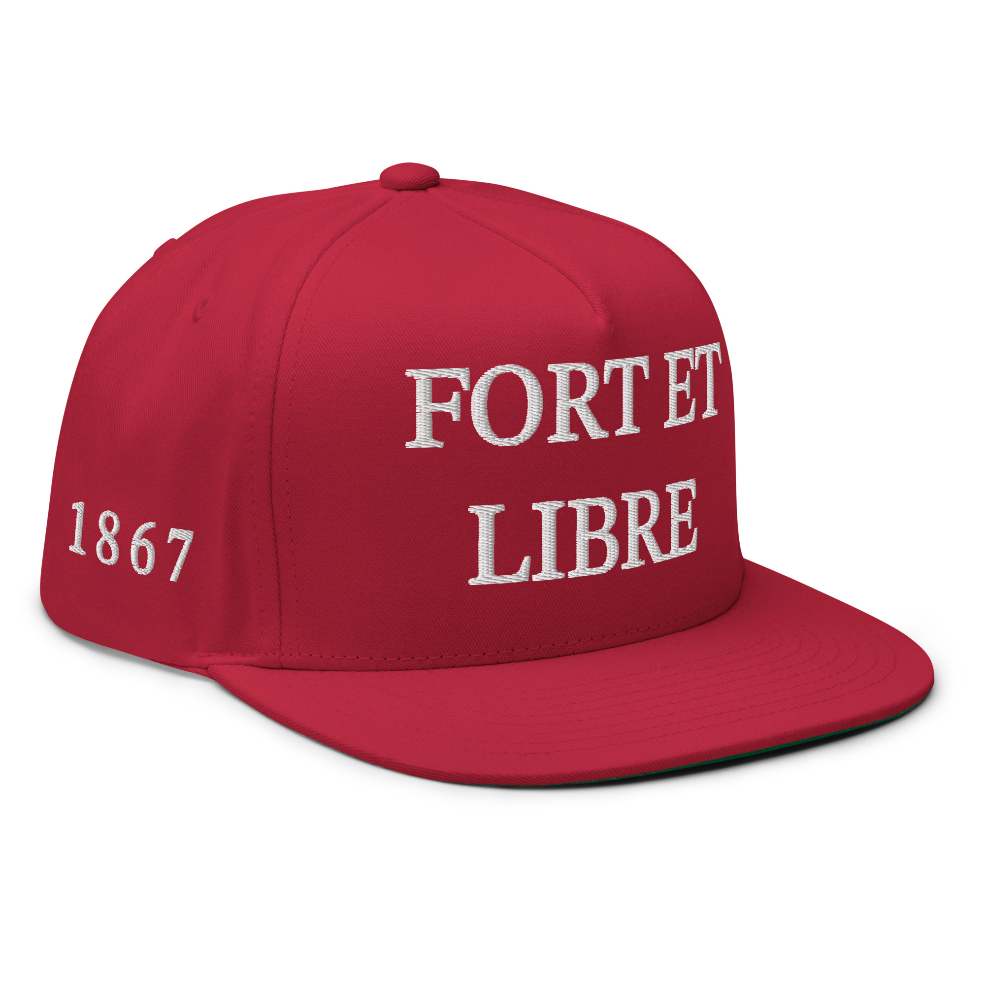Fort et libre structured cap