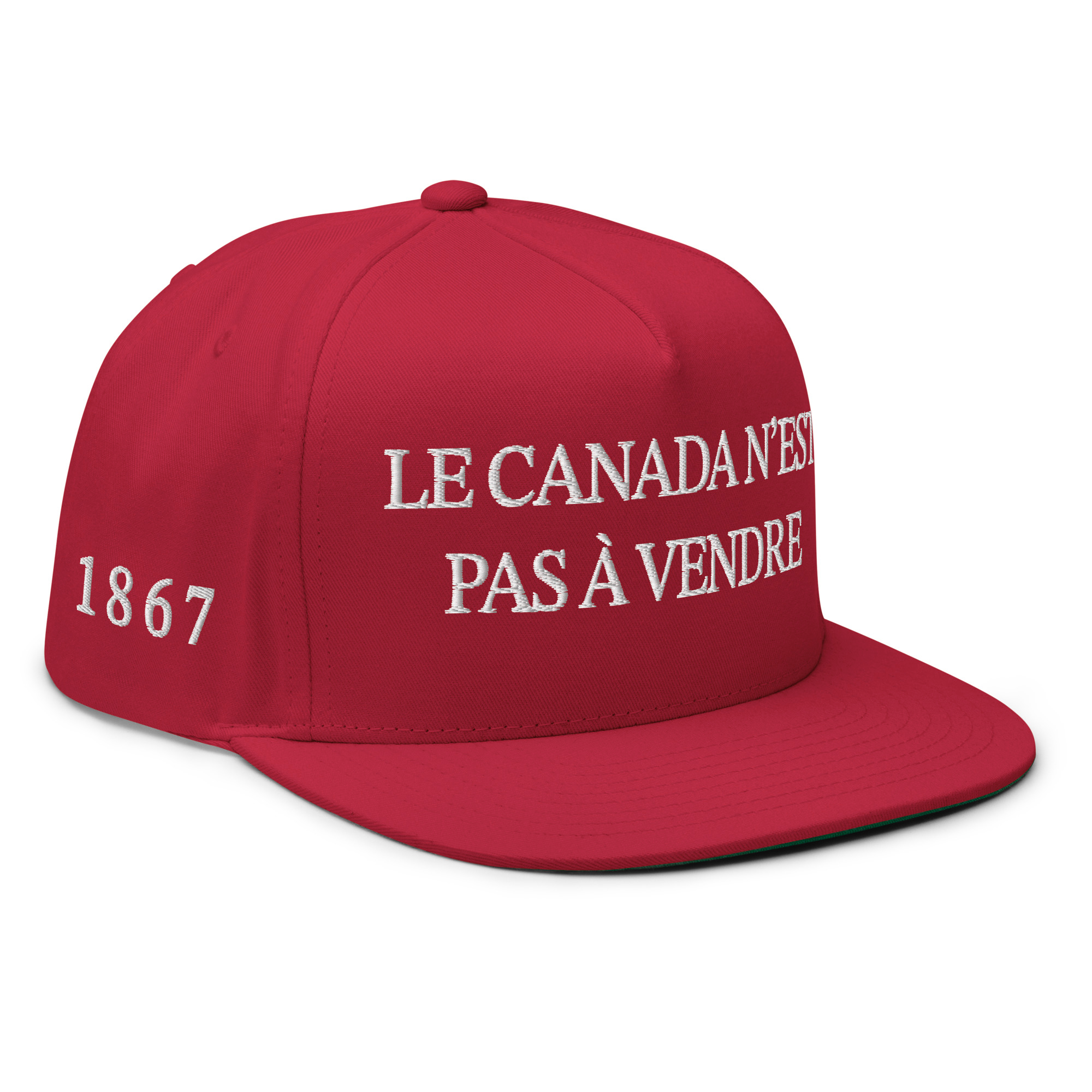 Le Canada n'est pas à vendre structured cap