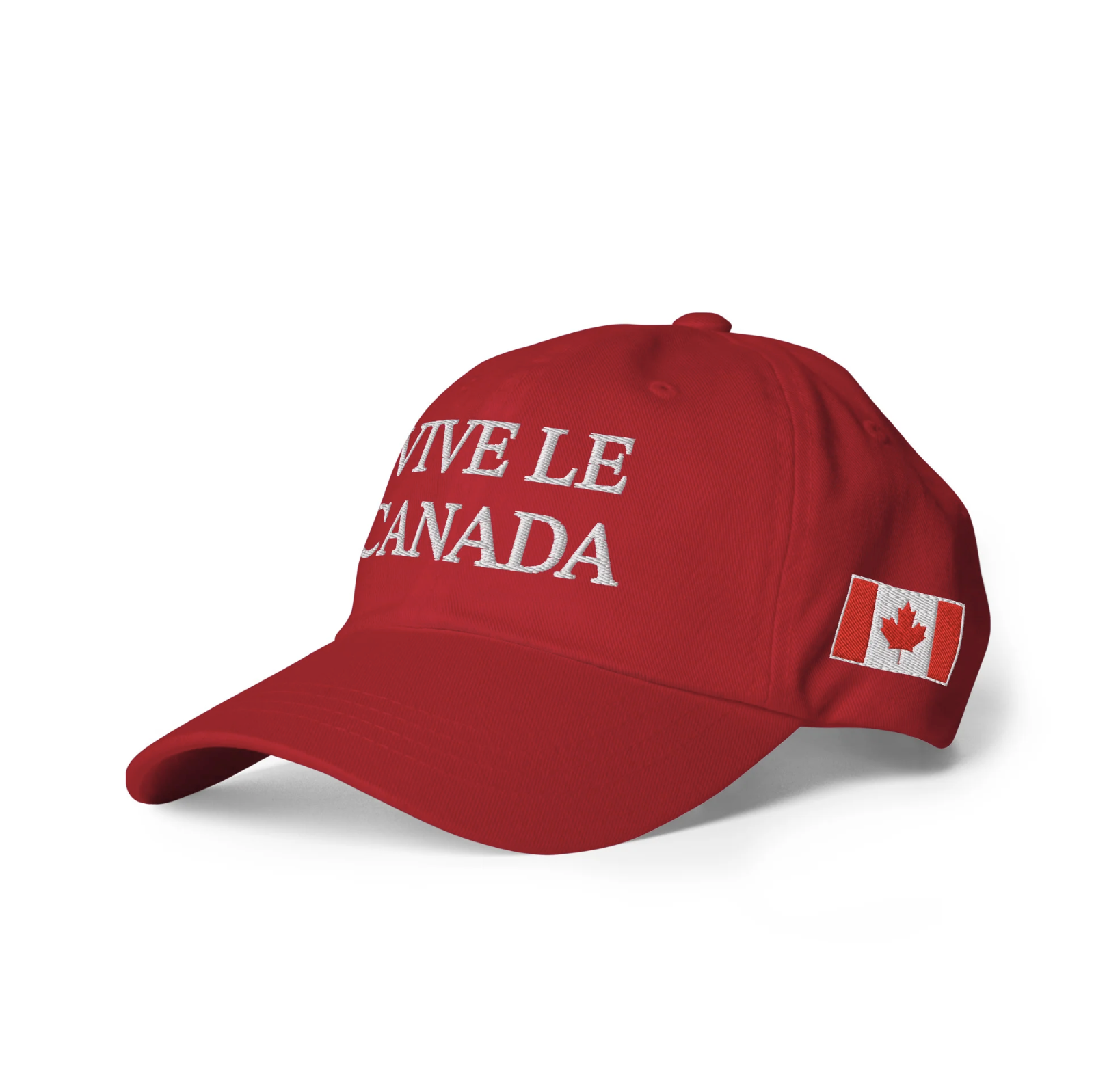Casquette Vive le Canada (Rouge)