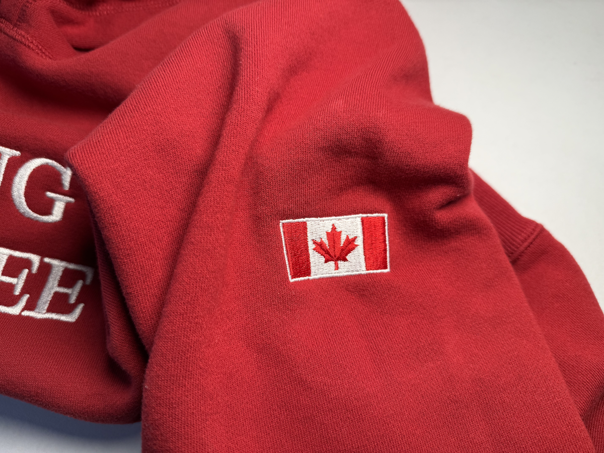 Sweat à capuche Strong & Free (fabriqué au Canada)