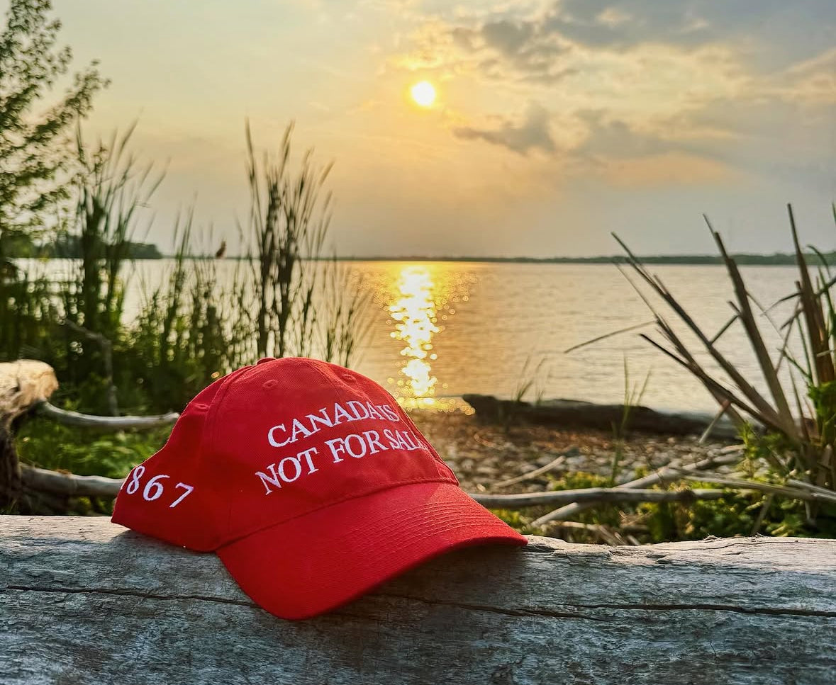Made In Canada - Canada Is Not For Sale 1867 Edition Snapback Cap - Red