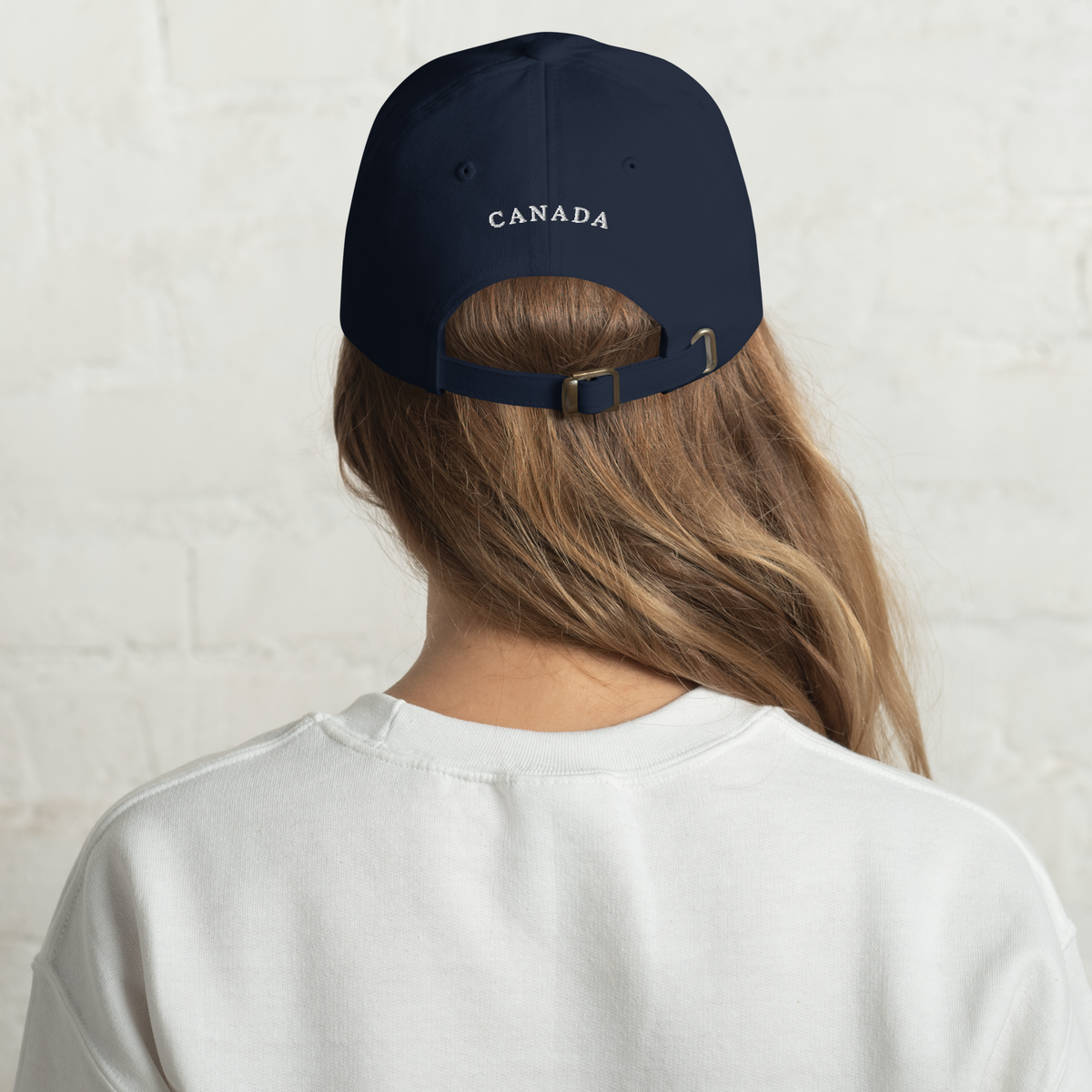 Made In Canada - Canada Is Not For Sale Cap - Buckle Closure - Navy Bl