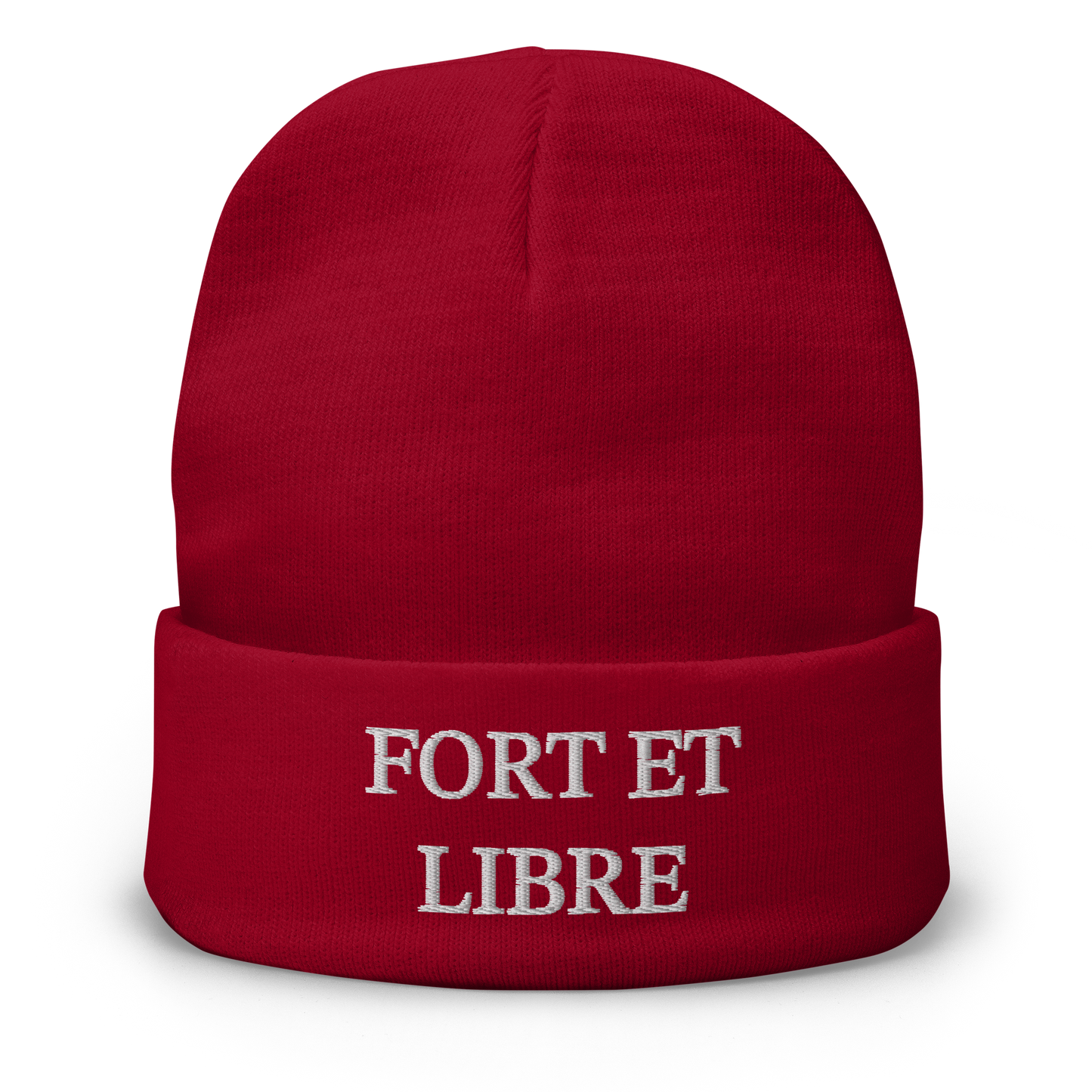 Fort et Libre tuque - Made in Canada