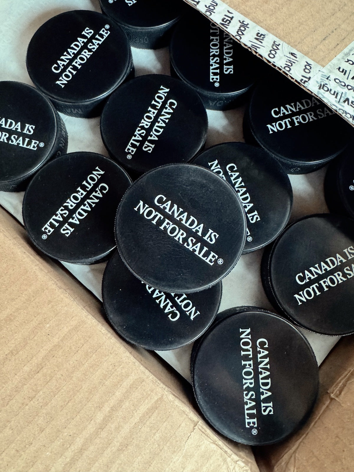 Lucky Puck - Canada is Not For Sale