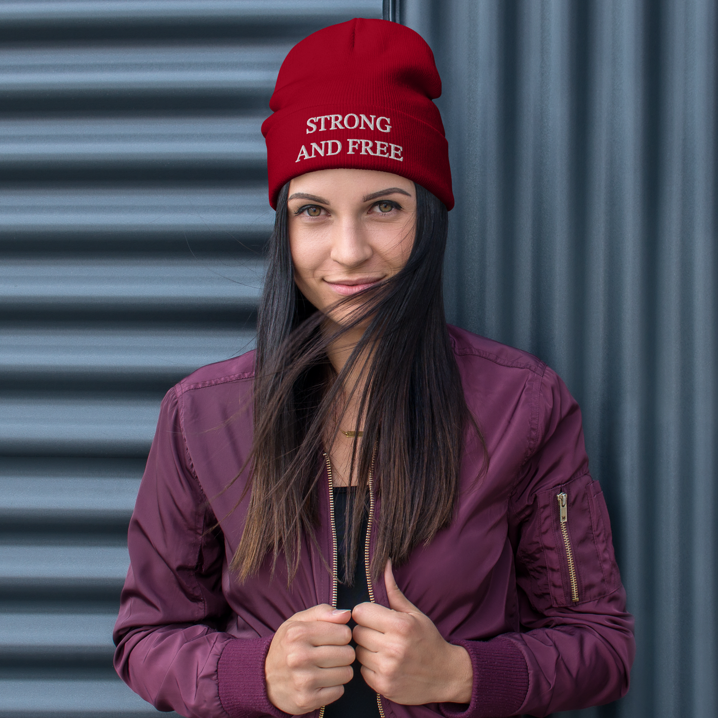 Strong and Free Toque - Made in Canada